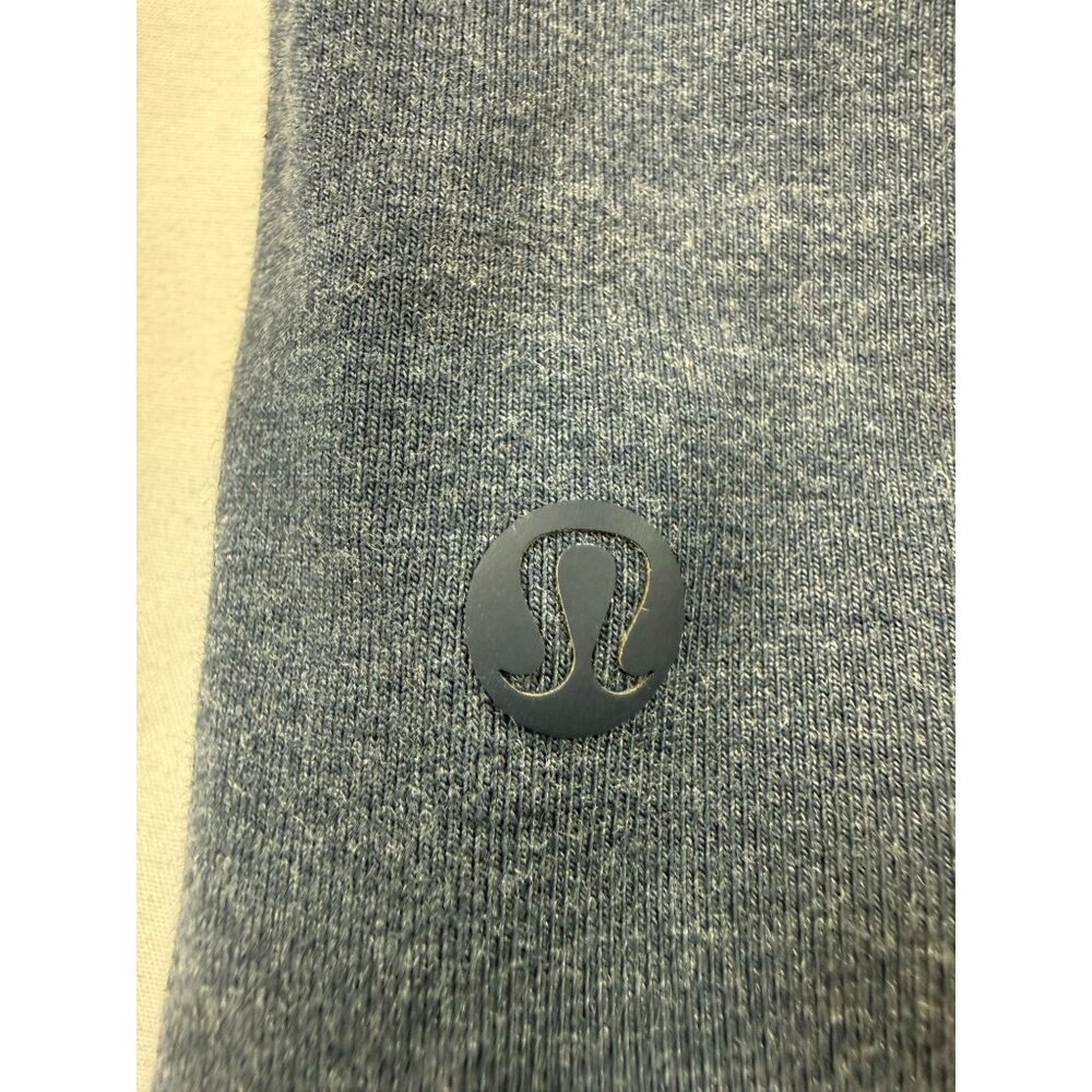 Lululemon City Sweat Pullover Hoodie Mens Navy Blue Athletic Sweatshirt XL Wizar - Picture 4 of 7